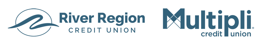 River Region Credit Union and Multipli Credit Union joint logo